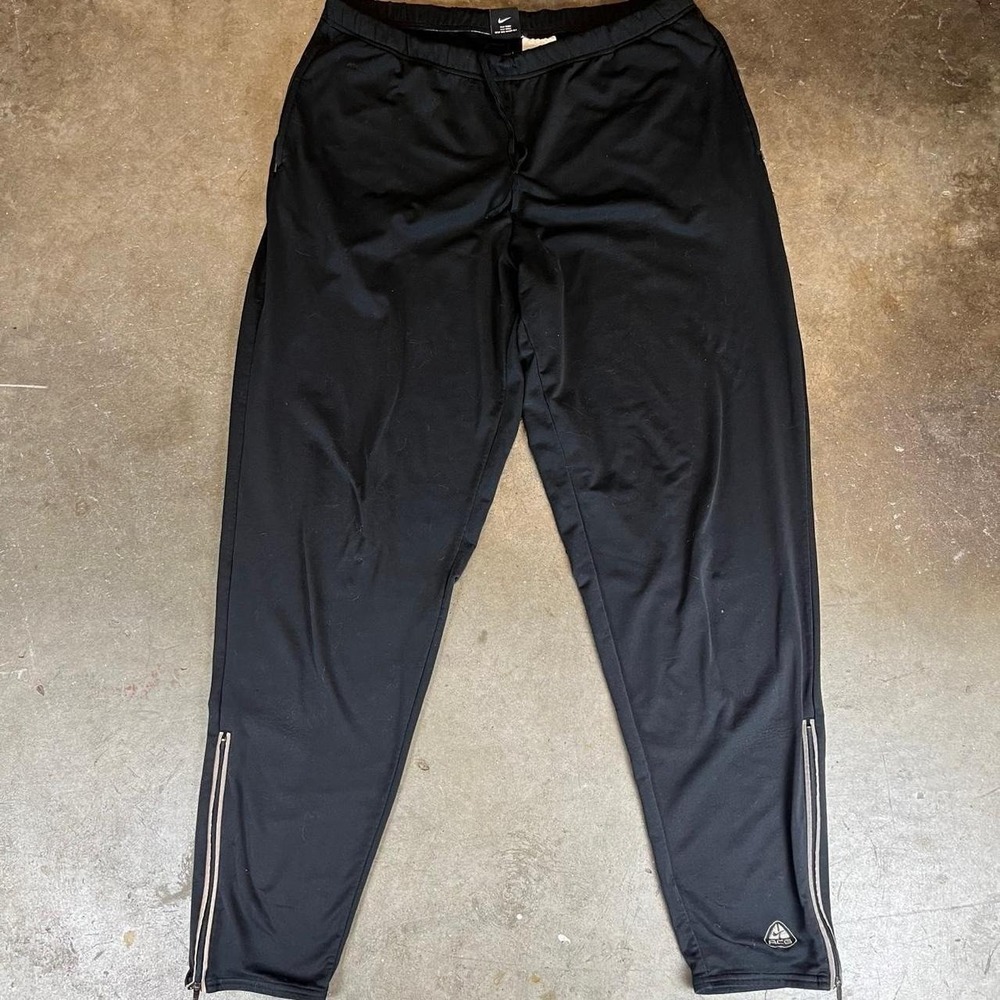 Vintage Y2K Nike ACG black track pants Men's Size XL